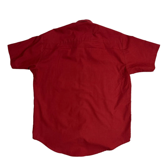 Boule ® Classic Deep Red Short Sleeve Shirt 🔴