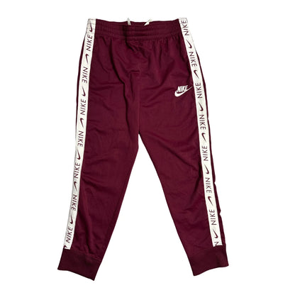 Nike Maroon Side-Tape Track Pants 🔥