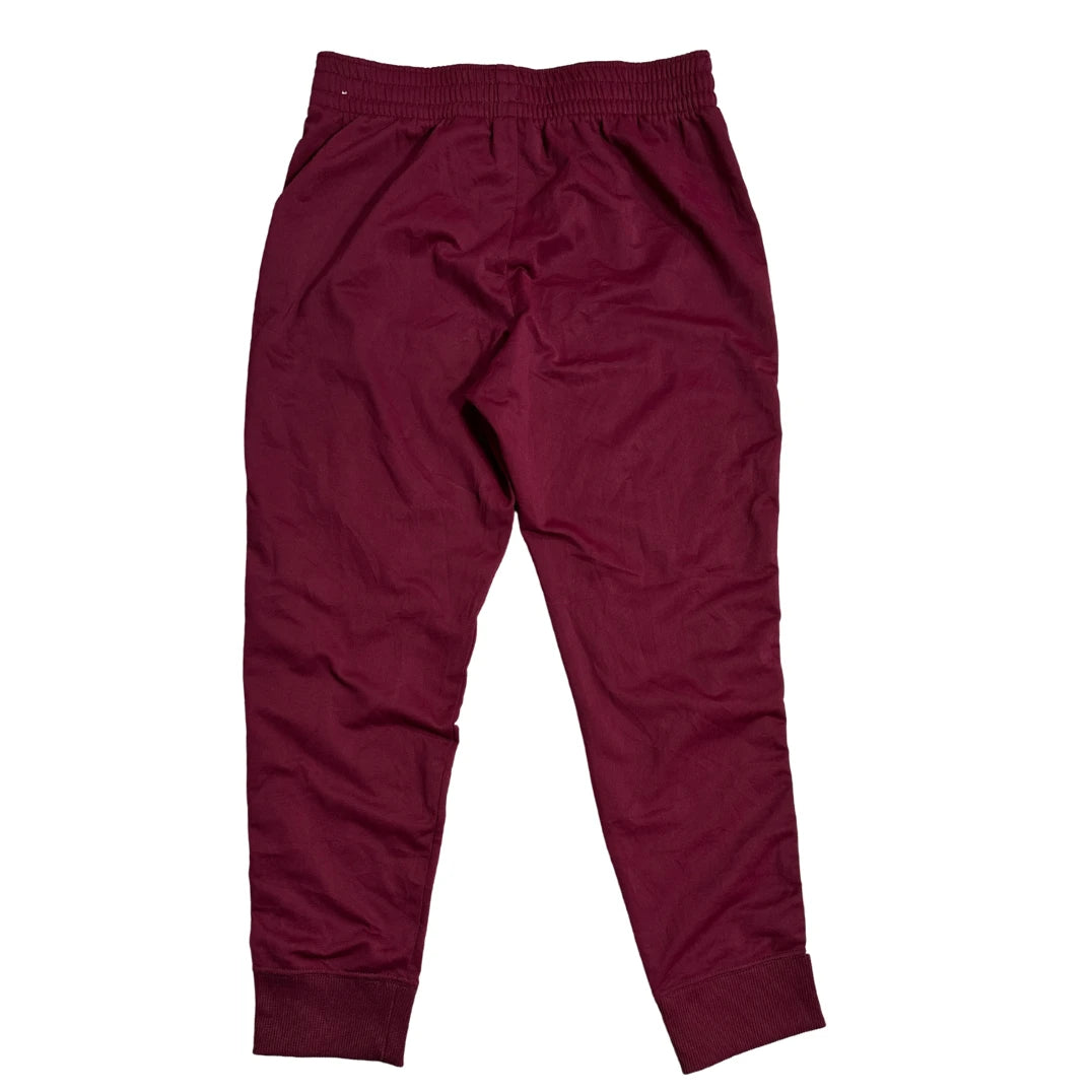 Nike Maroon Side-Tape Track Pants 🔥
