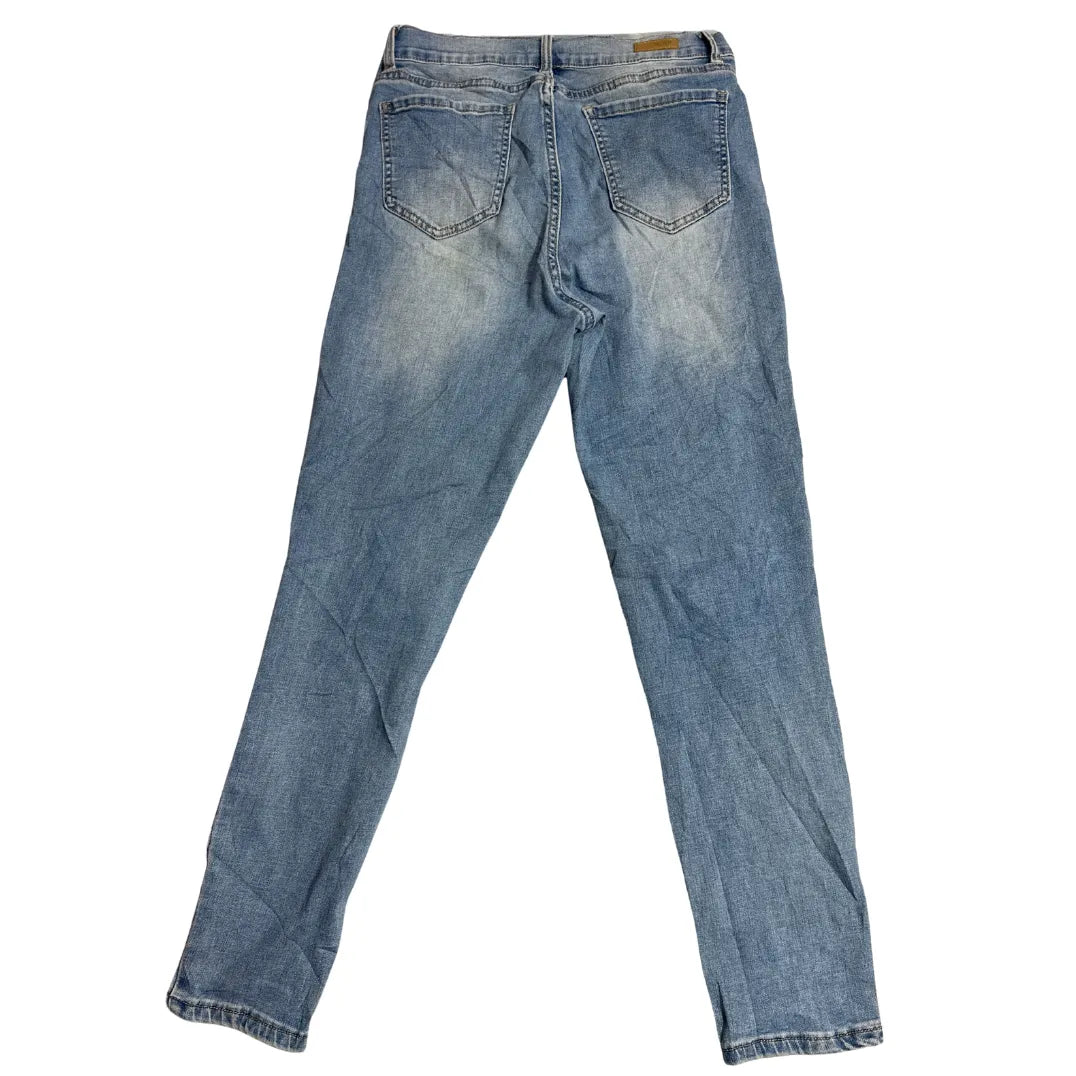 BLEU Light Wash Distressed Slim Fit Jeans – Casual Street Style 👖✨