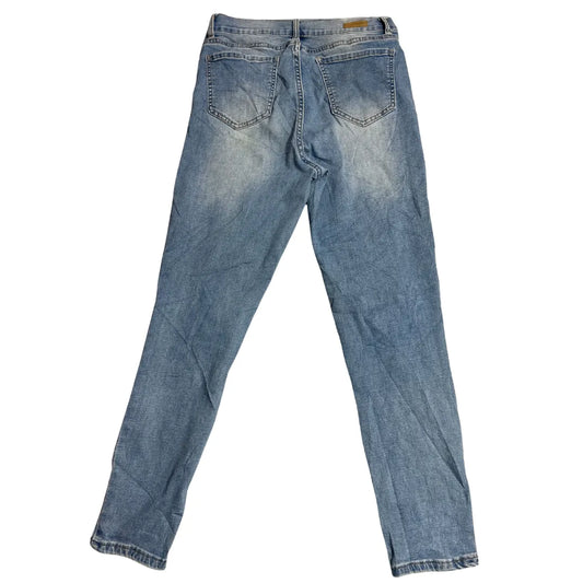 BLEU Light Wash Distressed Slim Fit Jeans – Casual Street Style 👖✨