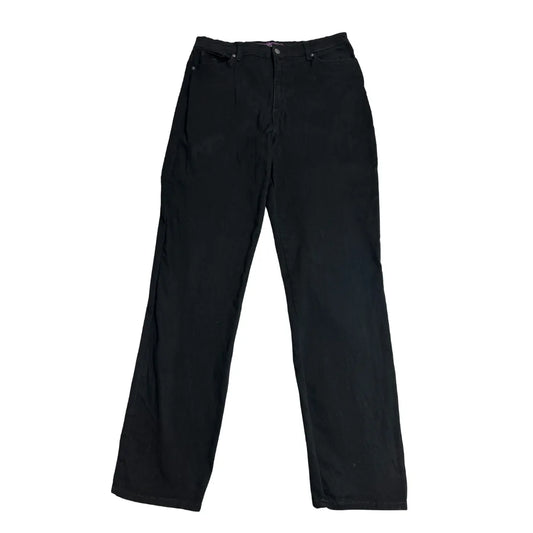 Gloria Vanderbilt Amanda Black Straight Fit Jeans – Timeless Classic 👖🖤