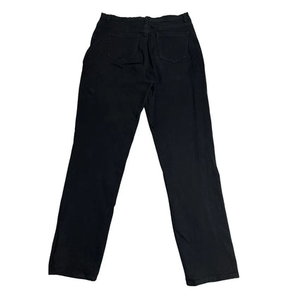 Gloria Vanderbilt Amanda Black Straight Fit Jeans – Timeless Classic 👖🖤