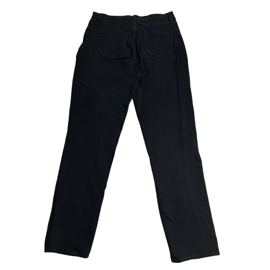 Gloria Vanderbilt Amanda Black Straight Fit Jeans – Timeless Classic 👖🖤
