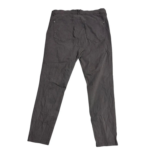 Curve Appeal Grey Slim Fit Trousers ✨