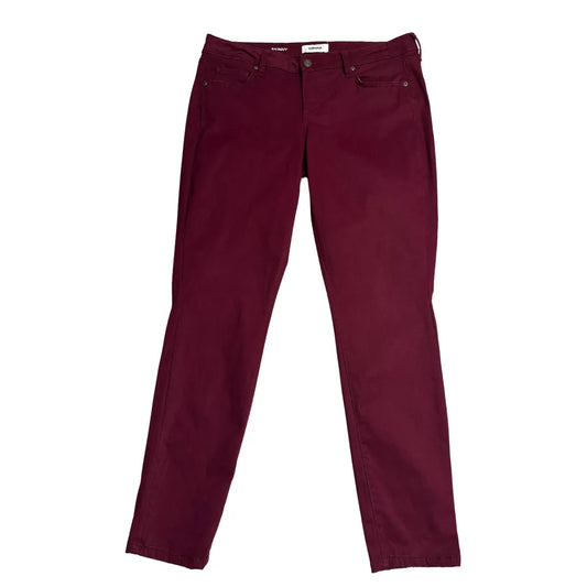 Sonoma Skinny Fit Maroon Jeans ✨