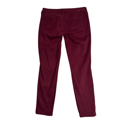 Sonoma Skinny Fit Maroon Jeans ✨
