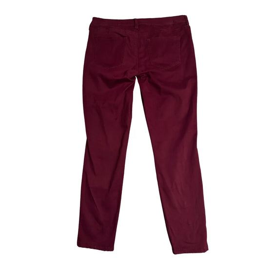 Sonoma Skinny Fit Maroon Jeans ✨