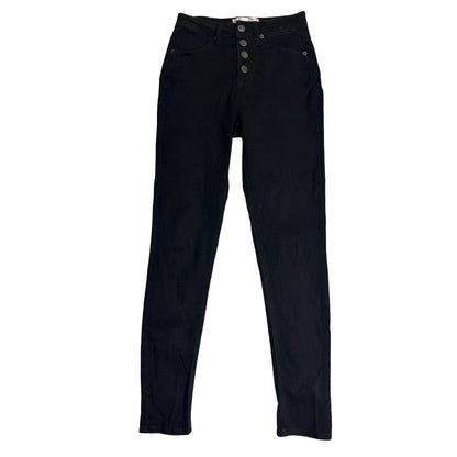 No Boundaries High Waist Button-Front Skinny Jeans ✨