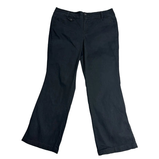 Lane Bryant Black Bootcut Trousers ✨