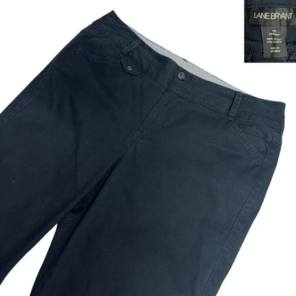 Lane Bryant Black Bootcut Trousers ✨