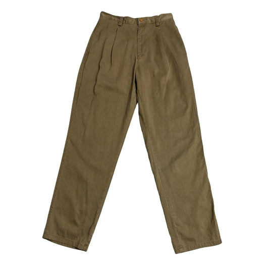 Eddie Bauer Classic Olive Cotton Pants 👖🌿