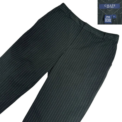 Chaps Pinstripe Straight Fit Dress Pants 🖤✨