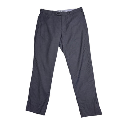 Massimo Dutti® Blue Formal Dress Trousers