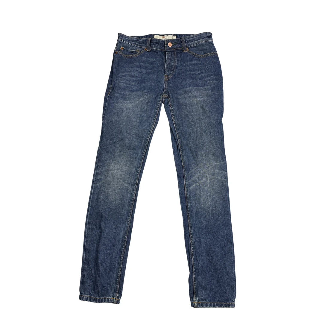 Topman® Blue Skinny Fit Jeans 👖