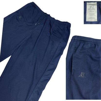 RUSSELL Navy Blue Athletic Track Pants 👖
