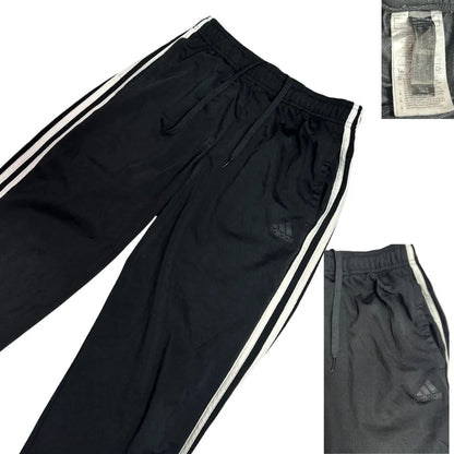 Adidas Black Tapered Track Pants 👖🖤