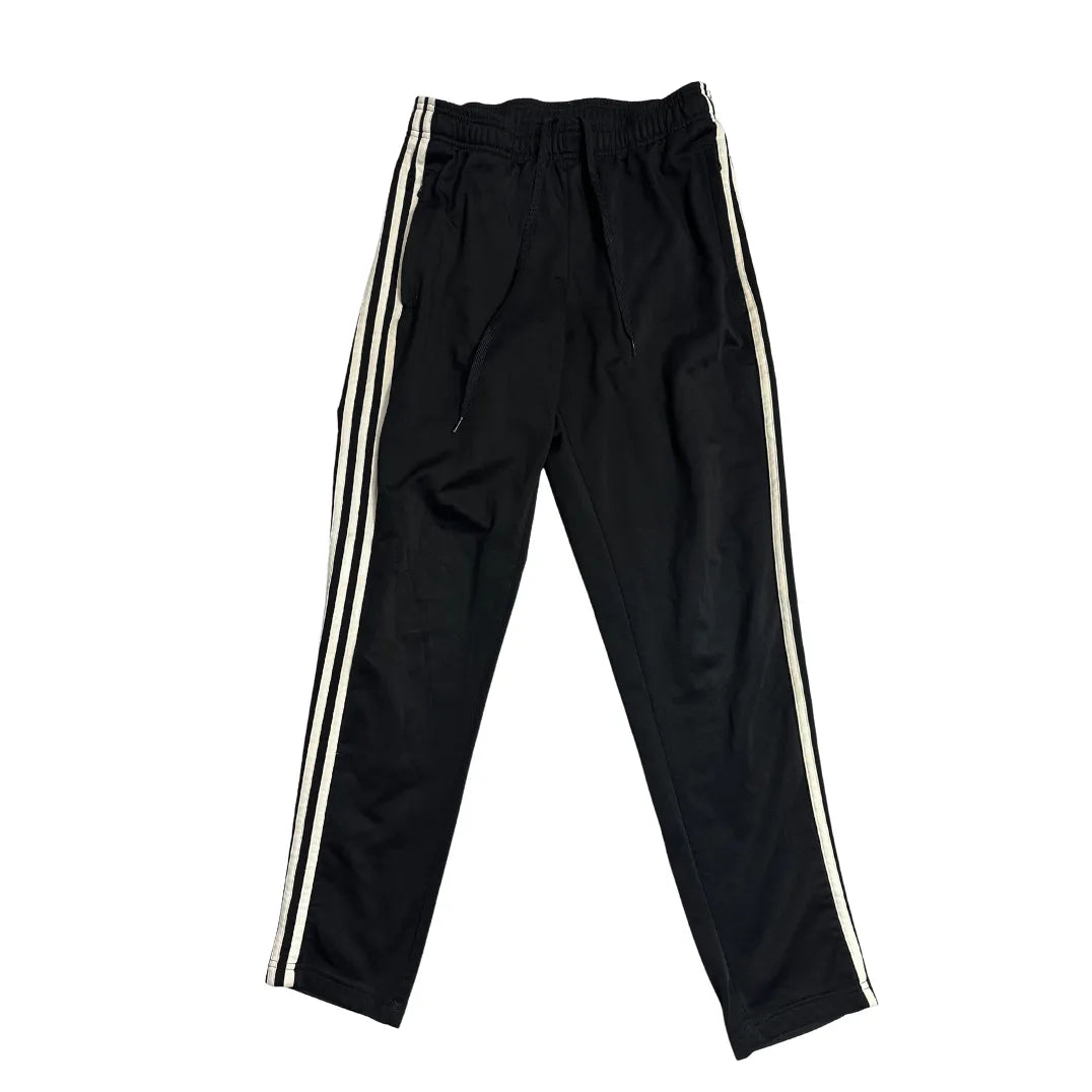 Adidas Classic Black Three-Stripe Track Pants 👖🖤