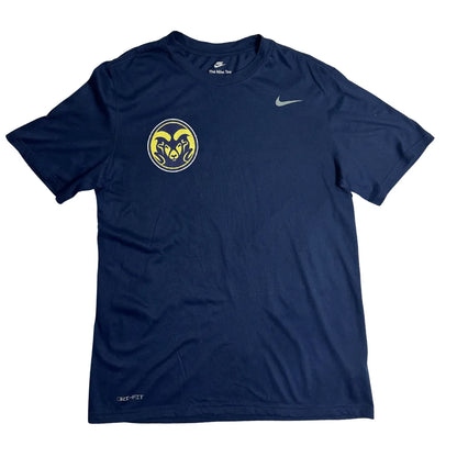Nike Dri-FIT Navy Blue Performance T-Shirt