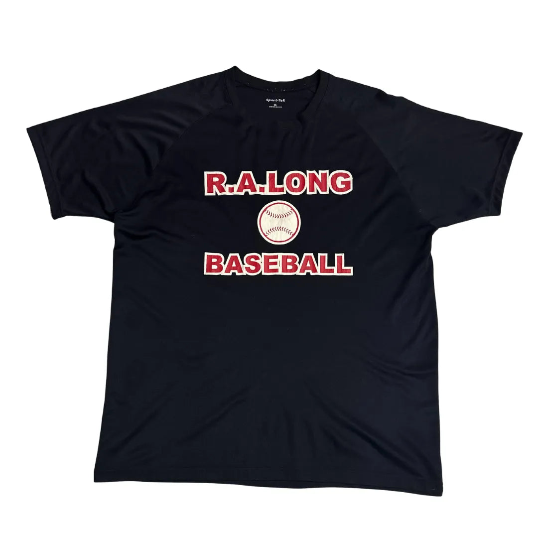 Sport Tek R A Long Baseball Graphic T Shirt ⚾🖤