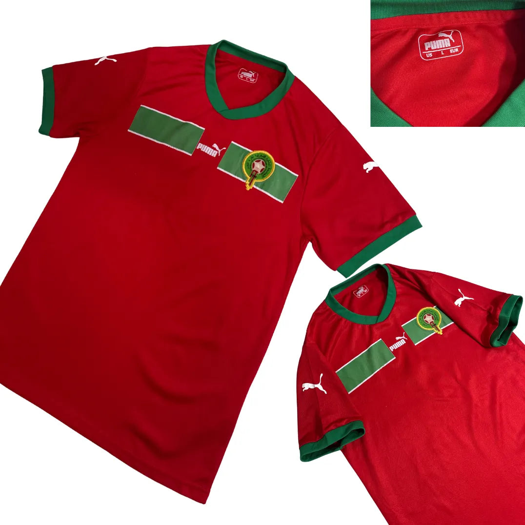 Puma Morocco National Team Football Jersey Ziyech 7 🇲🇦⚽
