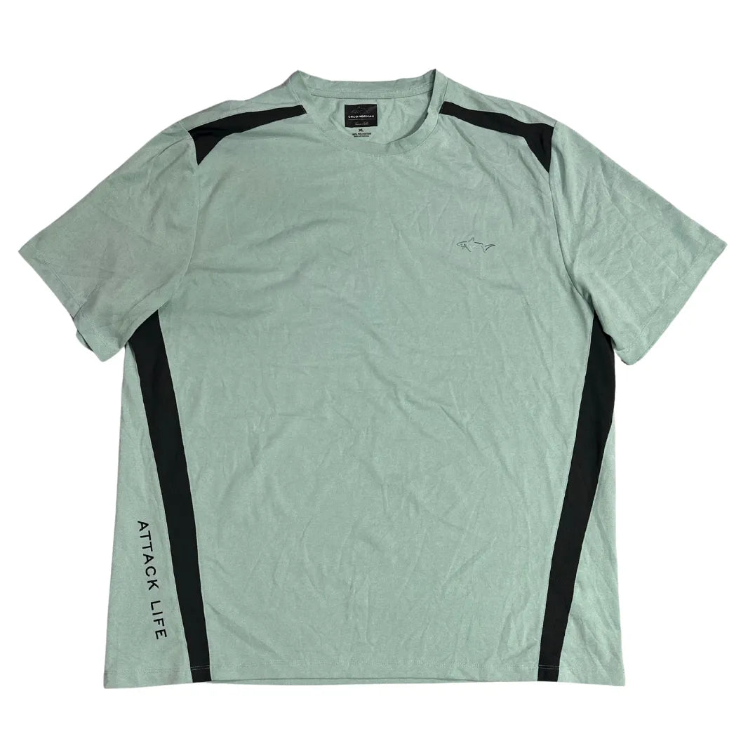 Greg Norman Performance T-Shirt – Mint Green ⚡🐊