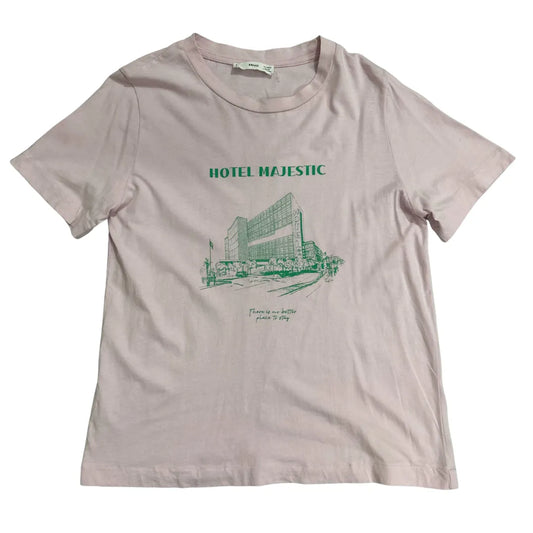 MNG Hotel Majestic Graphic Cotton T-Shirt