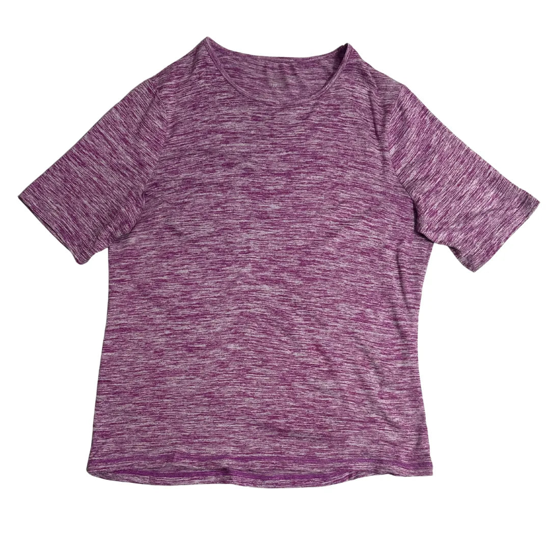 Women’s Heather Purple Performance Sports T Shirt