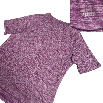 Women’s Heather Purple Performance Sports T Shirt