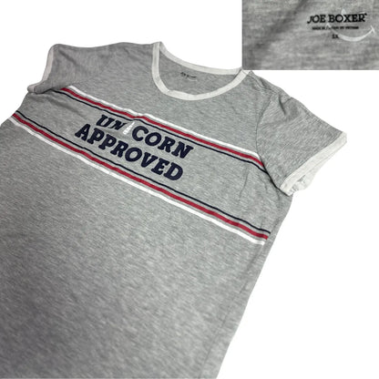 Joe Boxer “Unicorn Approved” Graphic Cotton T-Shirt