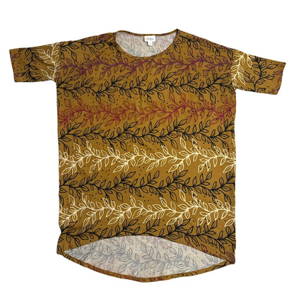 LuLaRoe Leaf Print Casual Tee 🍂