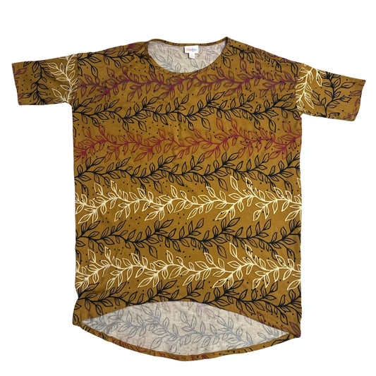 LuLaRoe Leaf Print Casual Tee 🍂