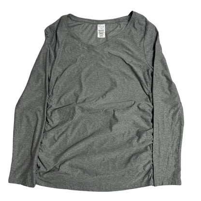 Time and Tru Maternity Ruched Long Sleeve Top 🤍