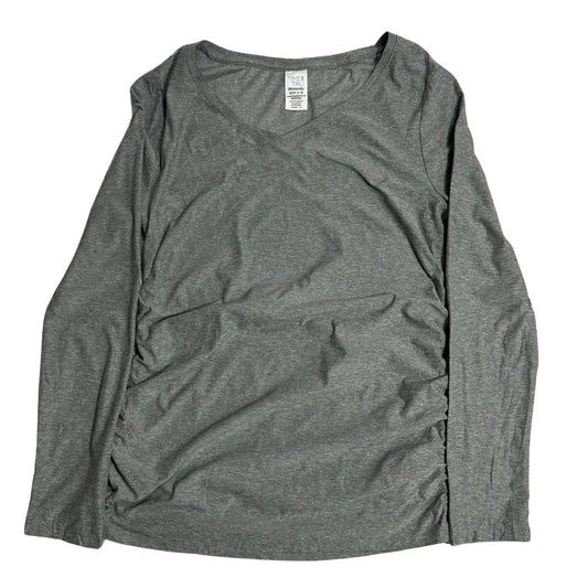 Time and Tru Maternity Ruched Long Sleeve Top 🤍