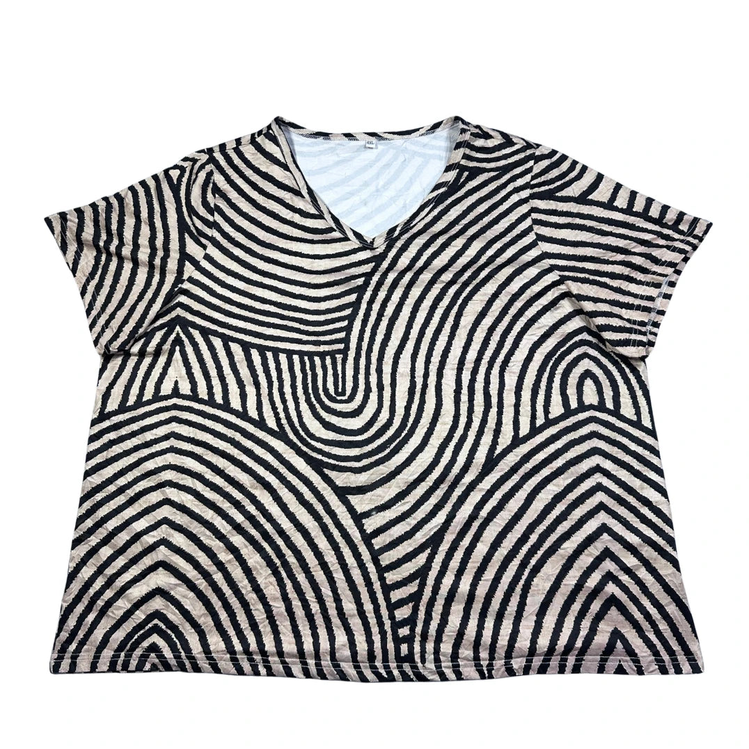 Unbranded Black Women's T Shirt-4XL Shirts
