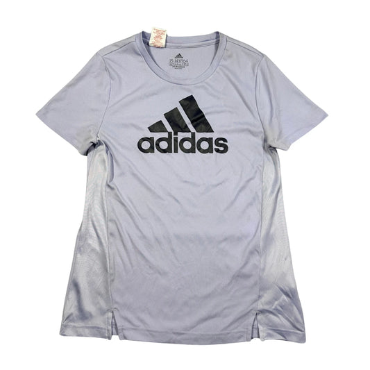 Adidas Lilac Women's T Shirt-13-14Y Activewear Gym Shirts