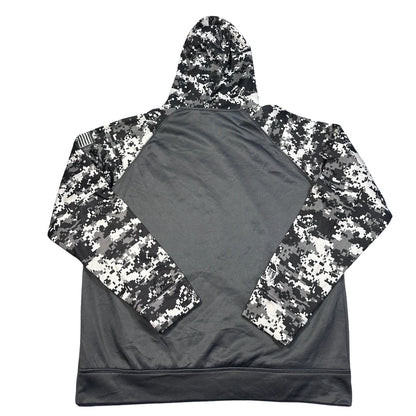 Colosseum® Grey Digital Camo Hoodie-L