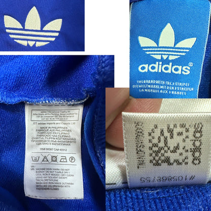 Adidas® Blue Trefoil Track Jacket-S