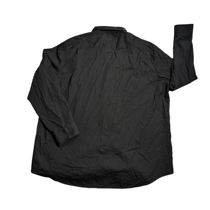 Canda® Black Formal Shirt(3XL)