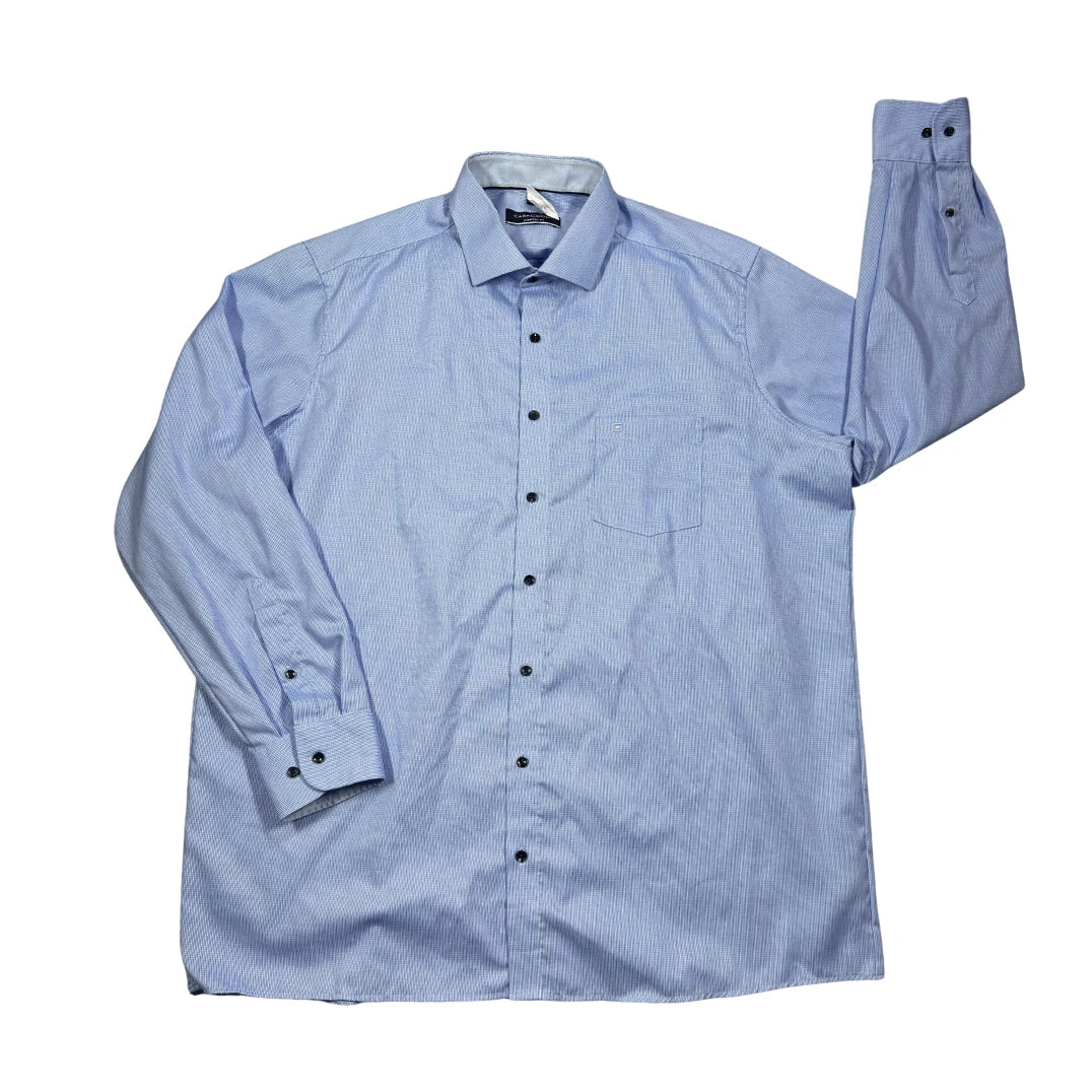Casa Moda® Light Blue Comfort Fit Formal Shirt