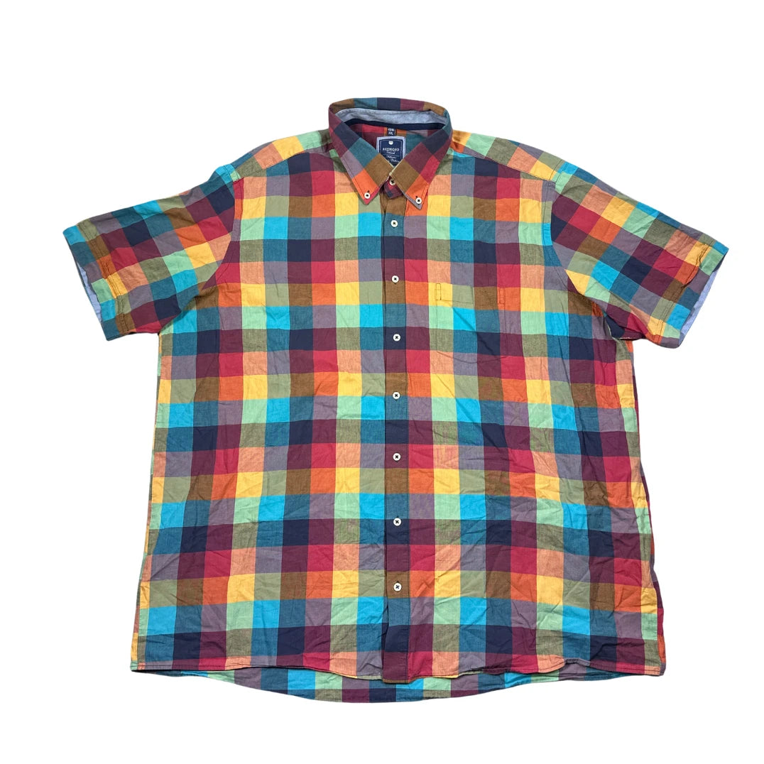 Redmond® Multicolor Checked Casual Shirt(2XL)