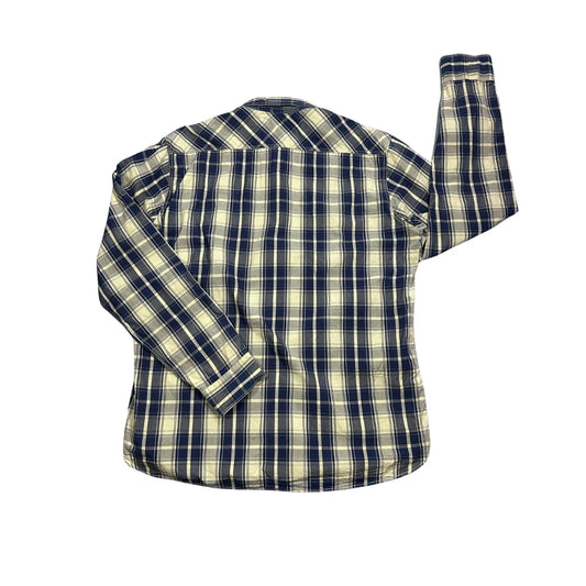H&M® Blue Checked Casual Button-Up Shirt(L)