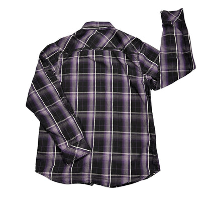 Machine® Purple Plaid Casual Shirt(S)