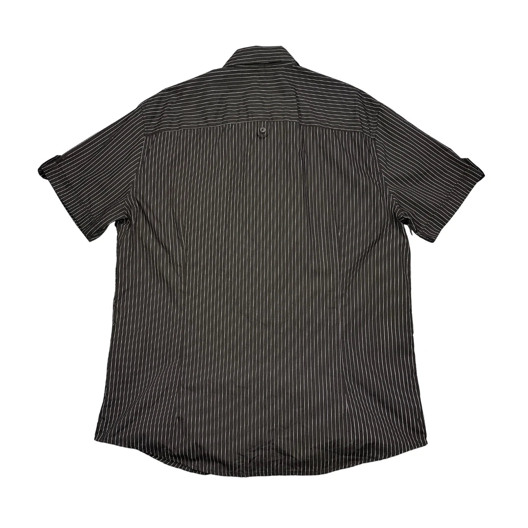 Rocktrail® Black Pinstripe Short Sleeve Shirt(XL)