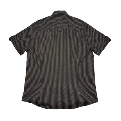 Rocktrail® Black Pinstripe Short Sleeve Shirt(XL)