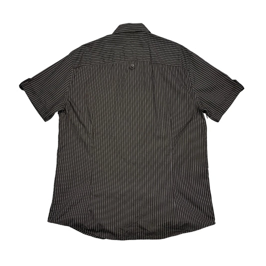 Rocktrail® Black Pinstripe Short Sleeve Shirt(XL)